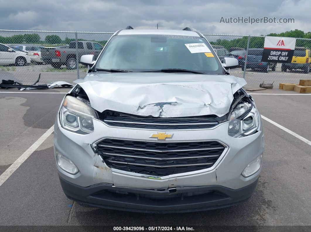 2017 Chevrolet Equinox Lt Silver vin: 2GNALCEK5H1566329