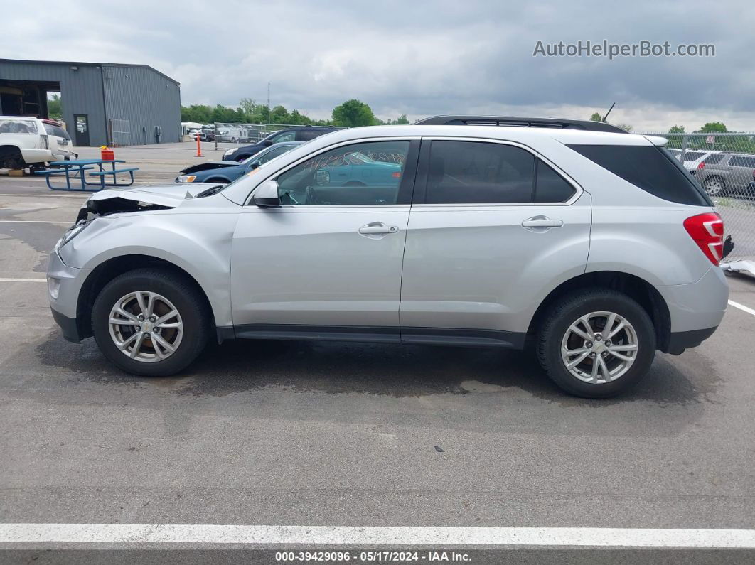 2017 Chevrolet Equinox Lt Silver vin: 2GNALCEK5H1566329