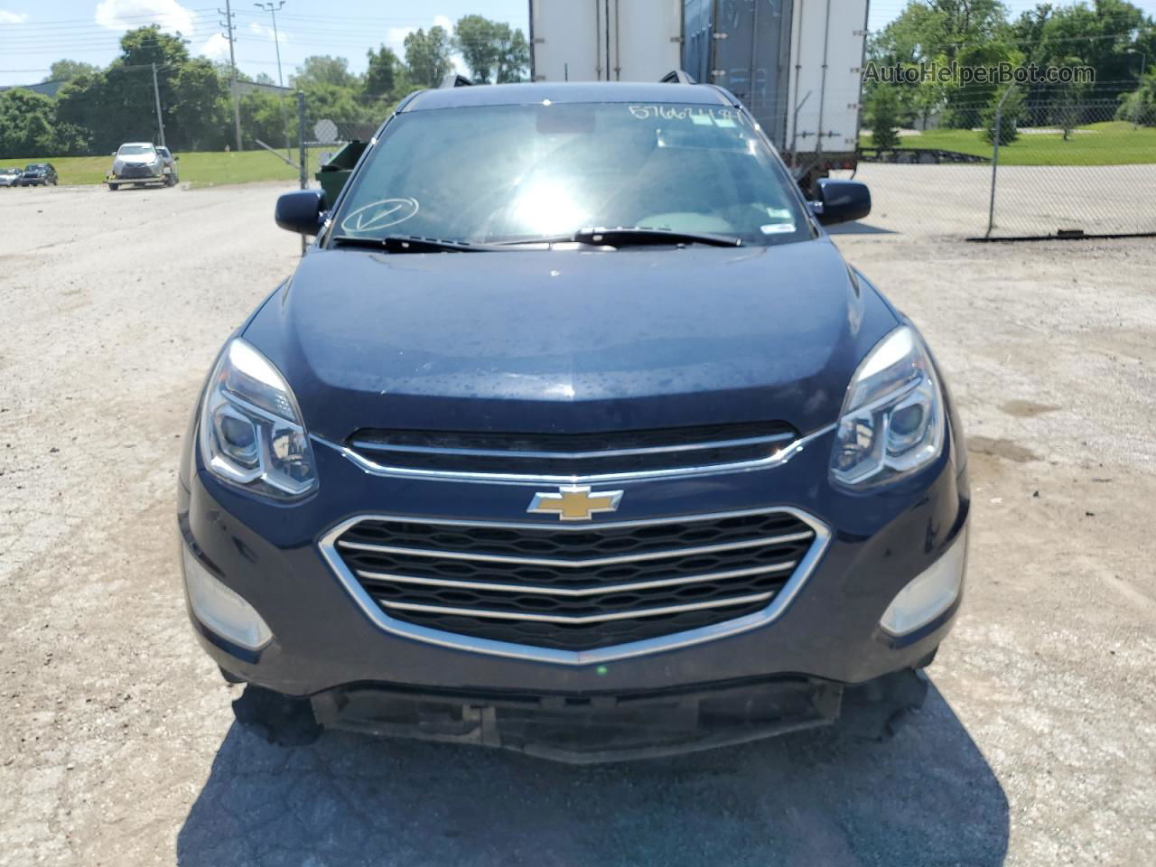 2017 Chevrolet Equinox Lt Blue vin: 2GNALCEK5H1593756