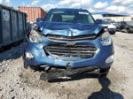 2017 Chevrolet Equinox Lt Синий vin: 2GNALCEK5H6117381