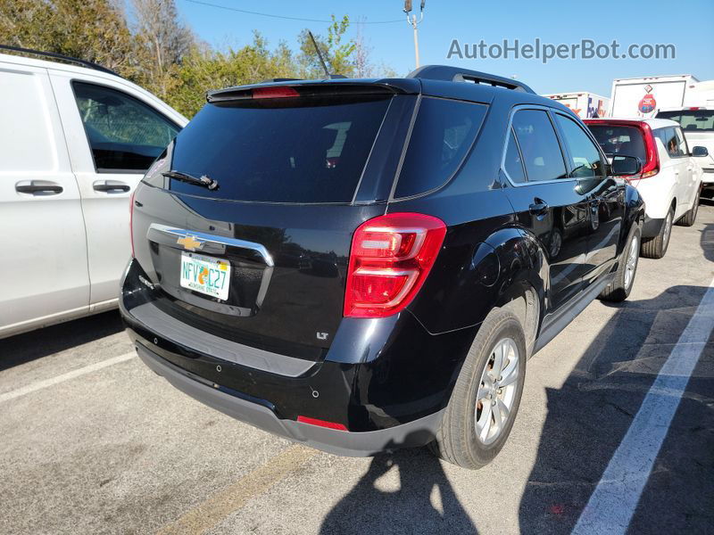 2017 Chevrolet Equinox Lt Черный vin: 2GNALCEK5H6324451