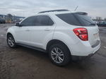 2016 Chevrolet Equinox Lt White vin: 2GNALCEK6G1107602