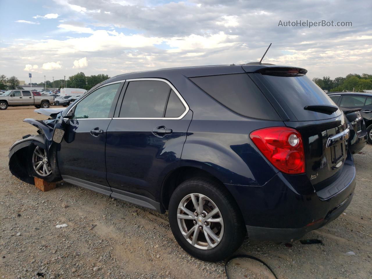 2016 Chevrolet Equinox Lt Синий vin: 2GNALCEK6G1135092