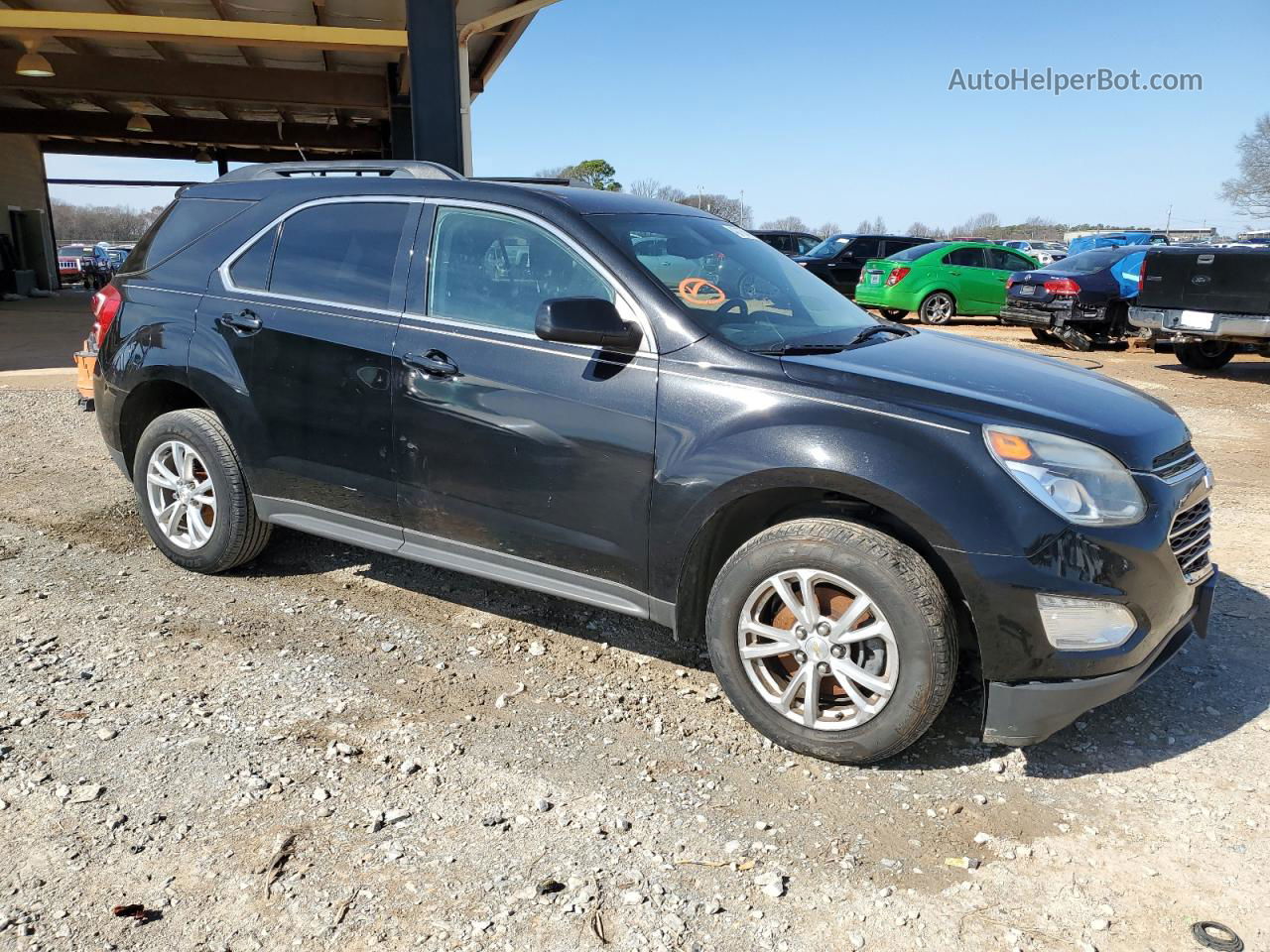 2016 Chevrolet Equinox Lt Черный vin: 2GNALCEK6G1156573