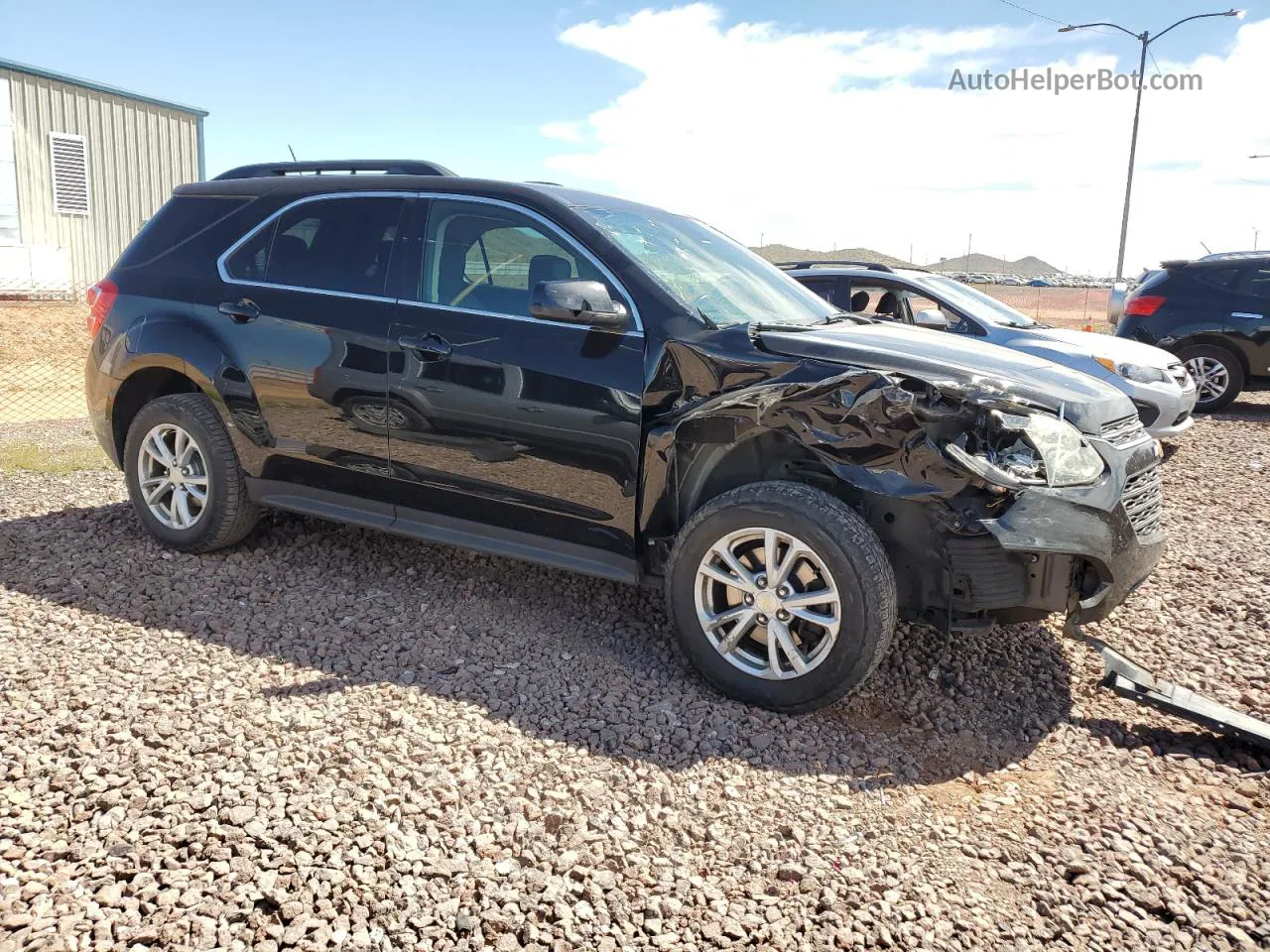 2016 Chevrolet Equinox Lt Black vin: 2GNALCEK6G1165063