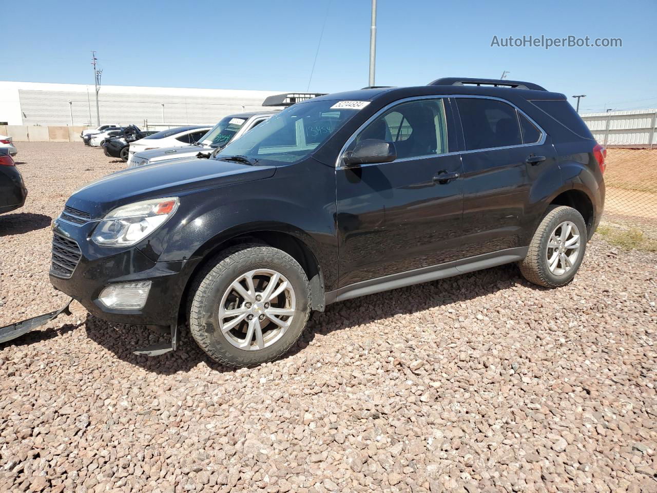 2016 Chevrolet Equinox Lt Black vin: 2GNALCEK6G1165063