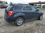 2016 Chevrolet Equinox Lt Синий vin: 2GNALCEK6G1179805