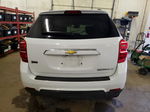 2016 Chevrolet Equinox Lt White vin: 2GNALCEK6G6173120