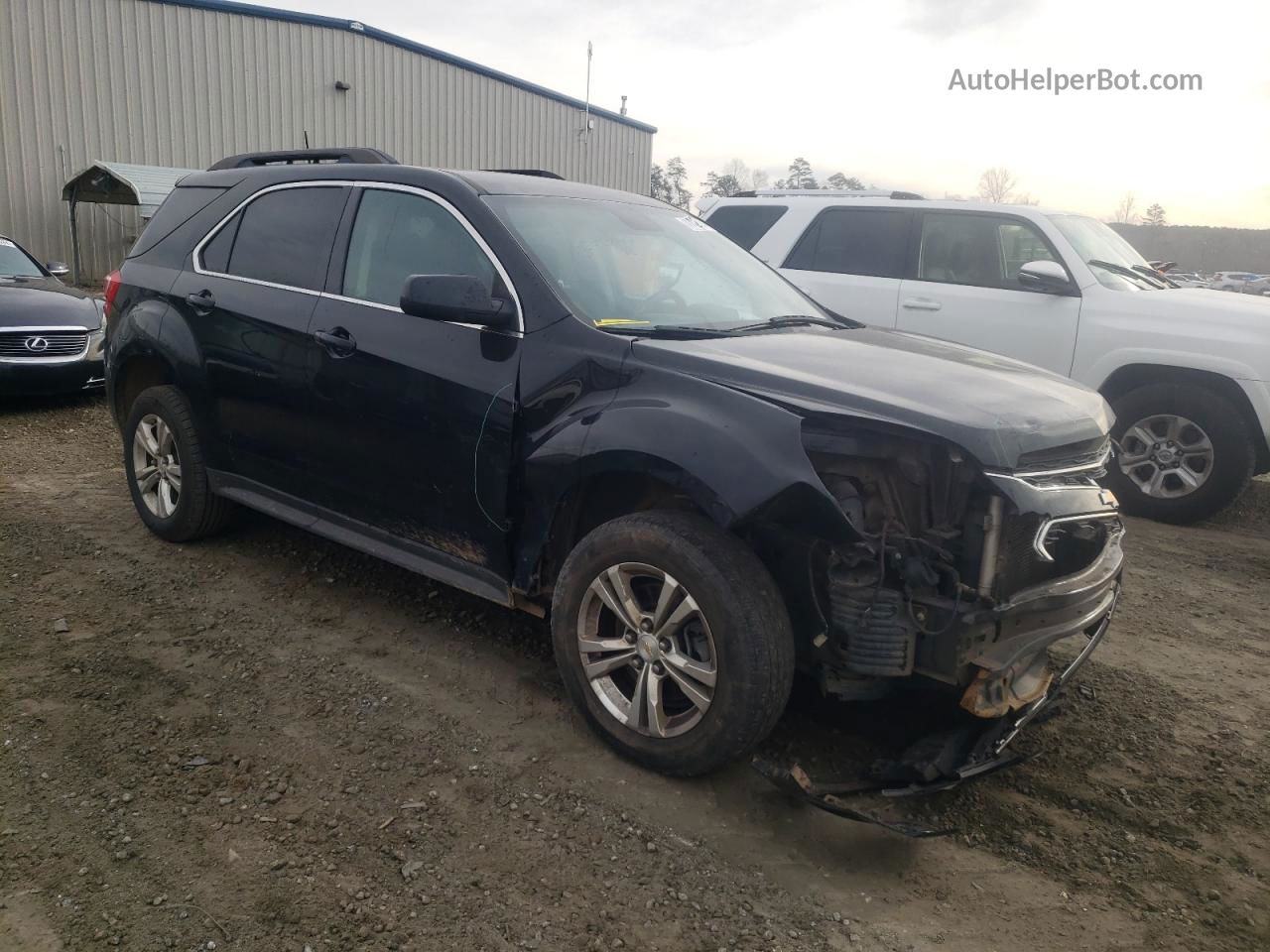 2016 Chevrolet Equinox Lt Black vin: 2GNALCEK6G6247197