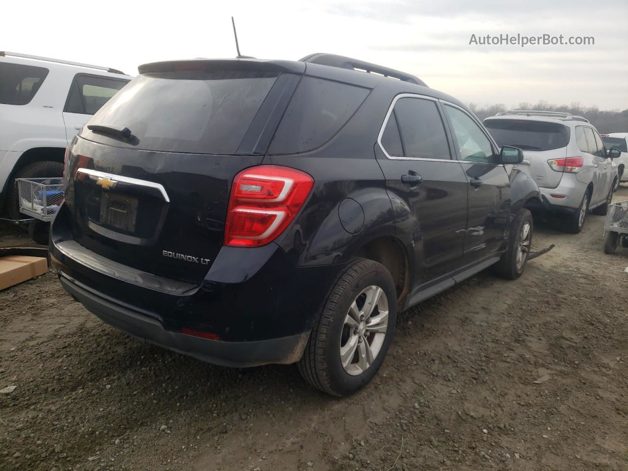 2016 Chevrolet Equinox Lt Black vin: 2GNALCEK6G6247197