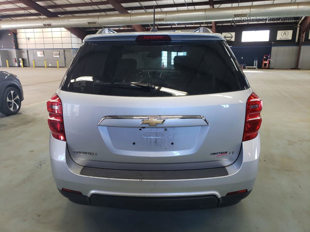 2017 Chevrolet Equinox Lt Silver vin: 2GNALCEK6H1508925