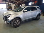 2017 Chevrolet Equinox Lt Silver vin: 2GNALCEK6H1508925