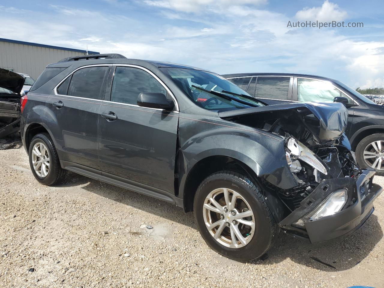 2017 Chevrolet Equinox Lt Charcoal vin: 2GNALCEK6H1510562