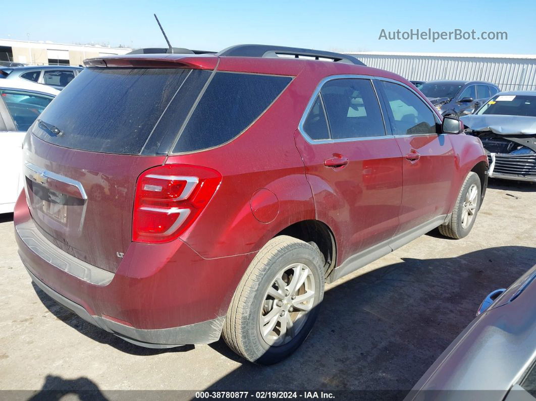 2017 Chevrolet Equinox Lt Темно-бордовый vin: 2GNALCEK6H1510996