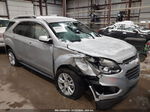 2017 Chevrolet Equinox Lt Silver vin: 2GNALCEK6H1584564