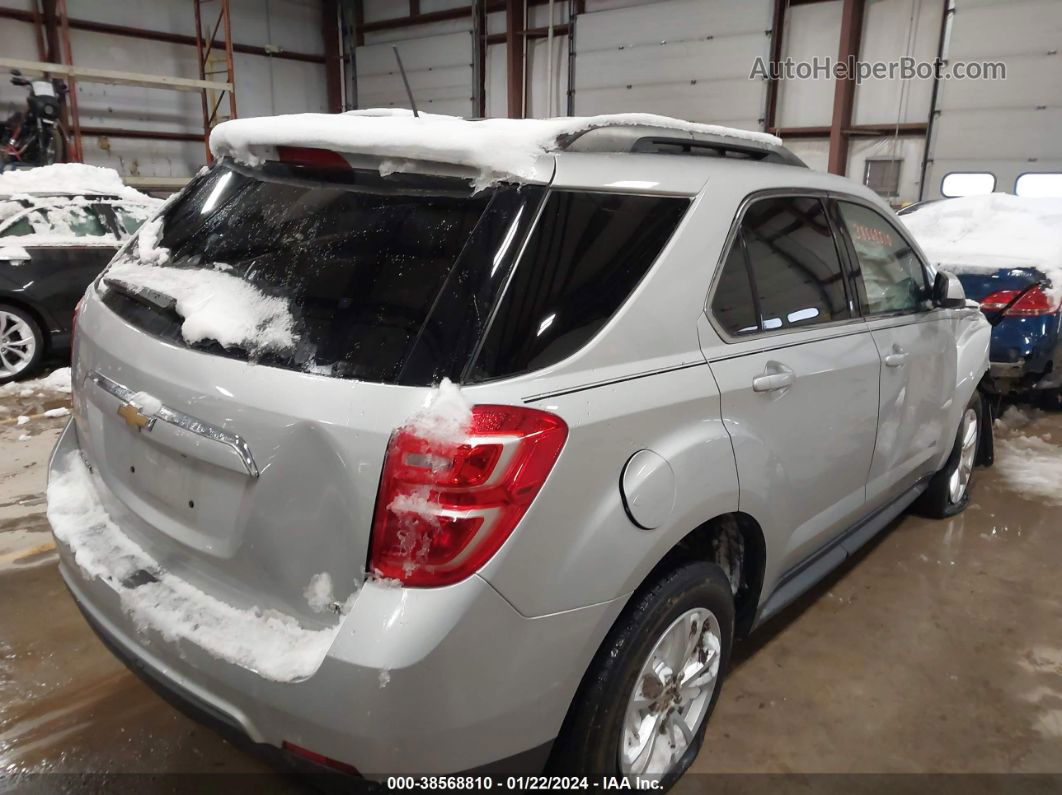 2017 Chevrolet Equinox Lt Silver vin: 2GNALCEK6H1584564