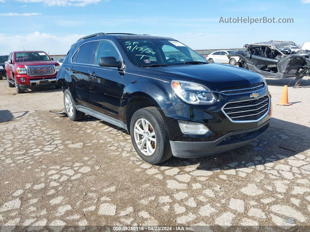 2017 Chevrolet Equinox Lt Black vin: 2GNALCEK6H1592261