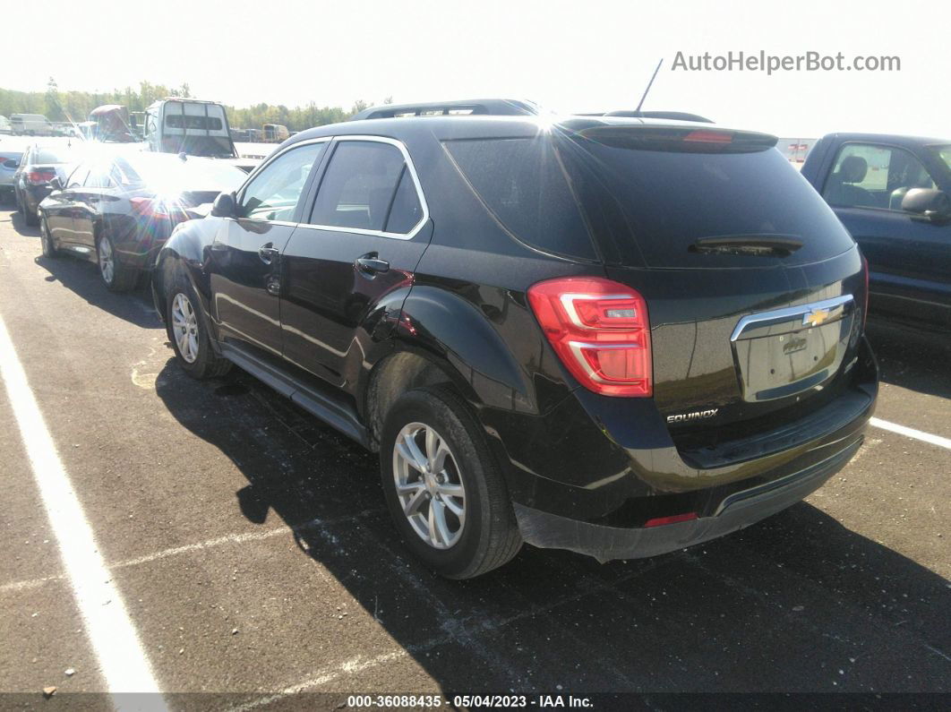 2017 Chevrolet Equinox Lt Black vin: 2GNALCEK6H1592714