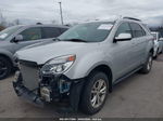 2017 Chevrolet Equinox Lt Silver vin: 2GNALCEK6H1595662