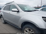 2017 Chevrolet Equinox Lt Silver vin: 2GNALCEK6H1595662