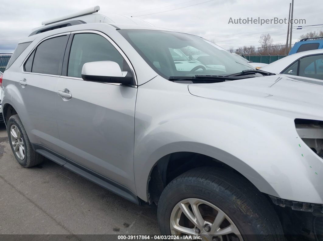 2017 Chevrolet Equinox Lt Silver vin: 2GNALCEK6H1595662