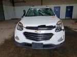 2017 Chevrolet Equinox Lt White vin: 2GNALCEK6H1616641