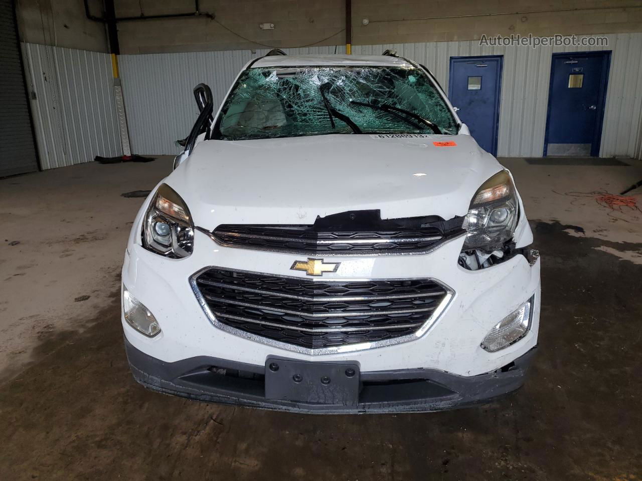 2017 Chevrolet Equinox Lt Белый vin: 2GNALCEK6H1616641