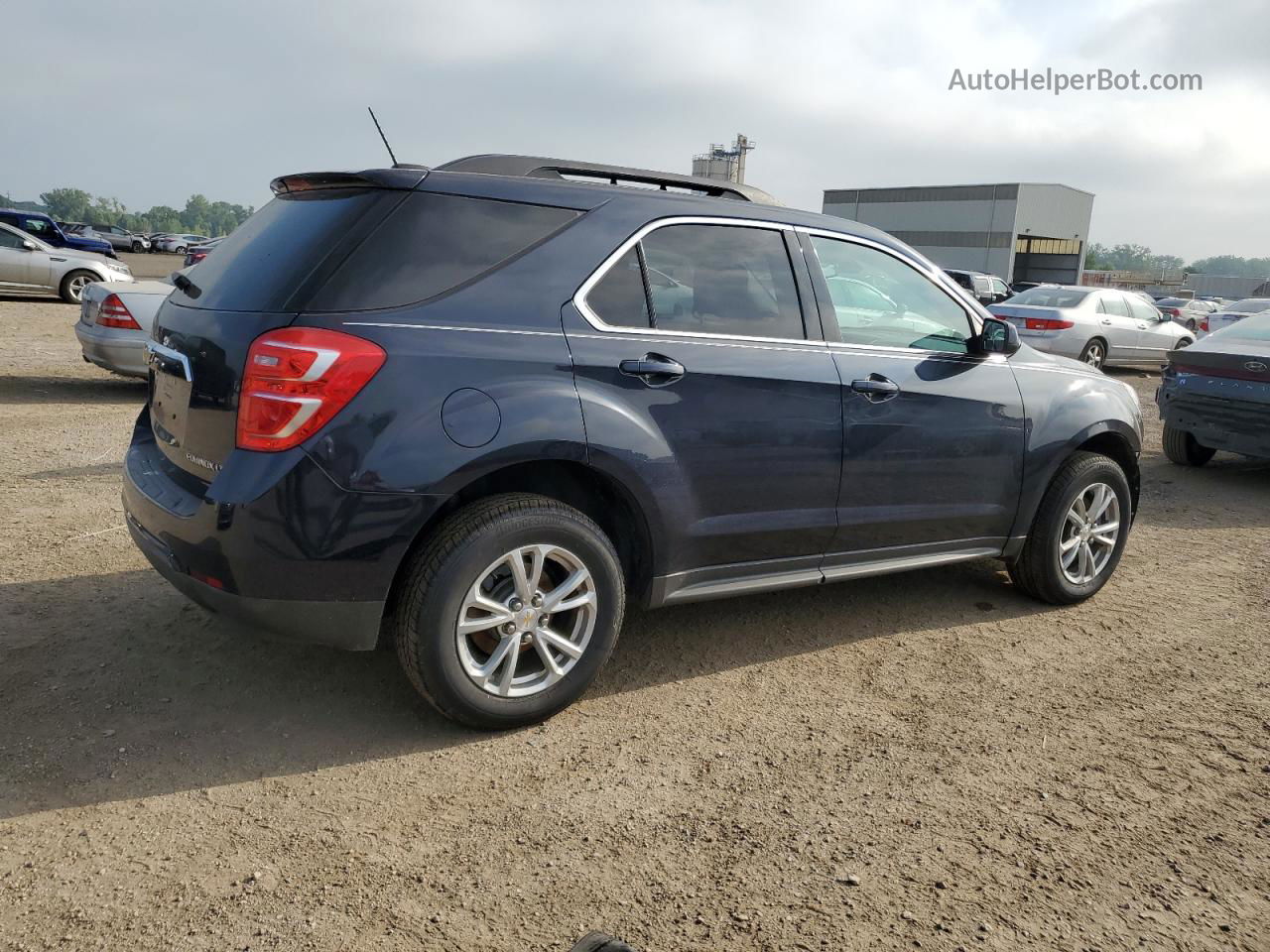 2016 Chevrolet Equinox Lt Blue vin: 2GNALCEK7G1113764