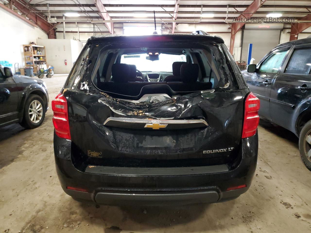 2016 Chevrolet Equinox Lt Black vin: 2GNALCEK7G1171549