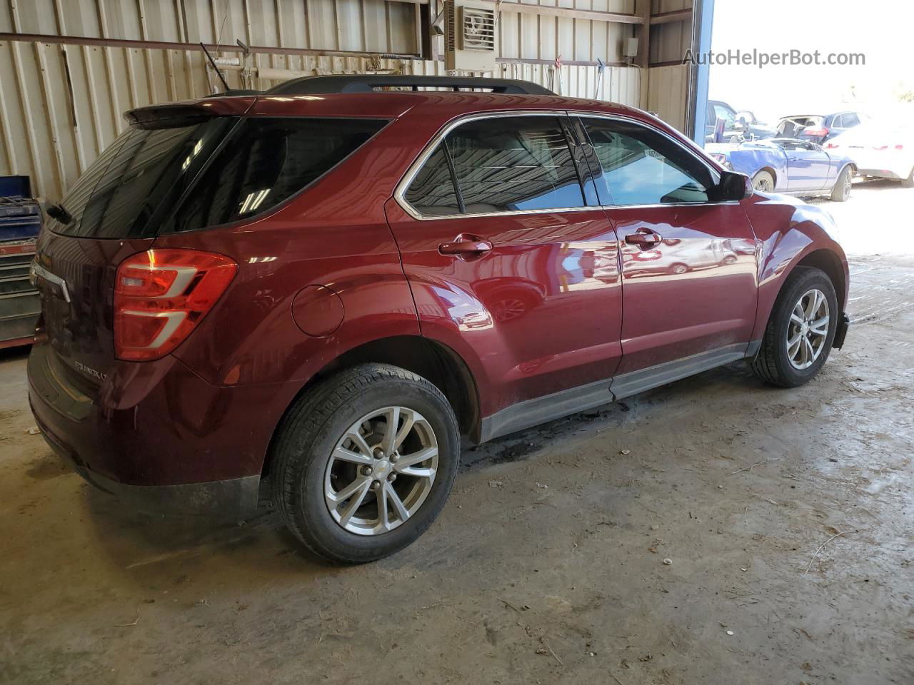 2016 Chevrolet Equinox Lt Красный vin: 2GNALCEK7G1185192