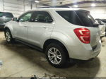 2016 Chevrolet Equinox Lt Silver vin: 2GNALCEK7G6100869