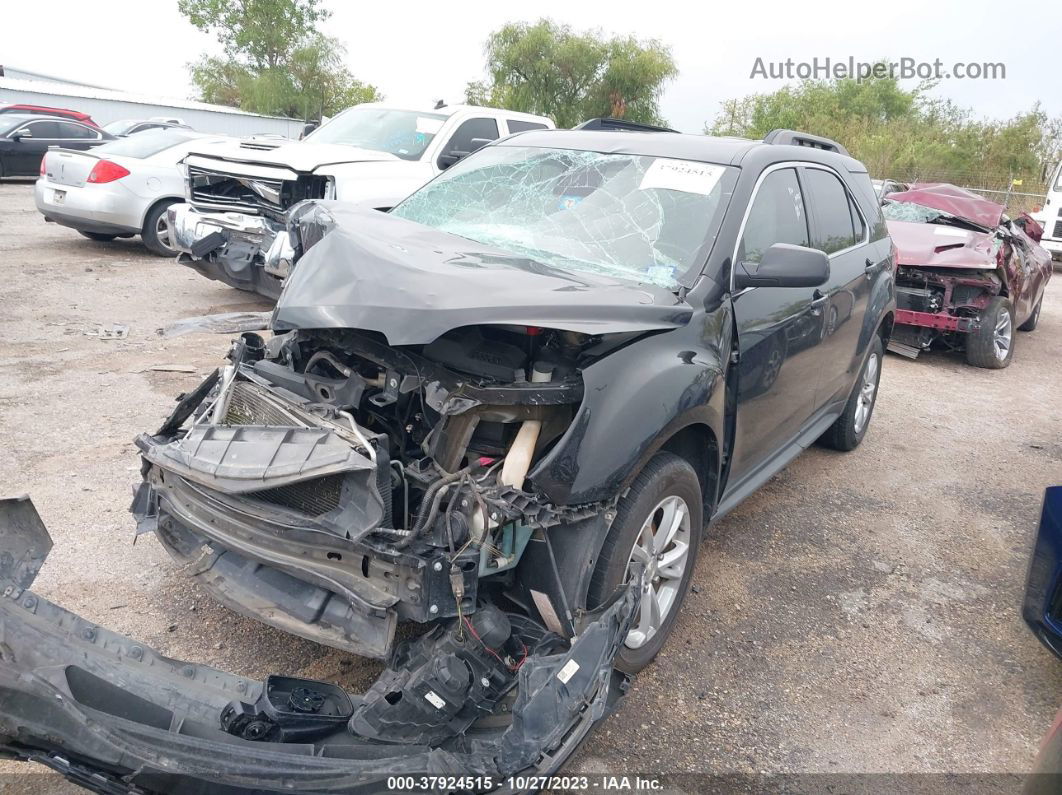 2016 Chevrolet Equinox Lt Black vin: 2GNALCEK7G6137033