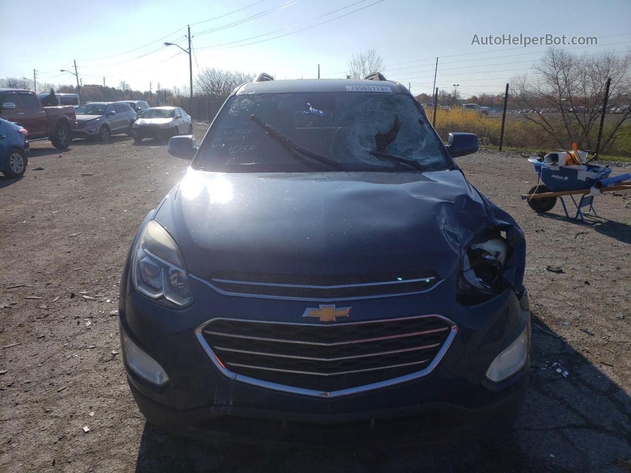 2016 Chevrolet Equinox Lt Blue vin: 2GNALCEK7G6181999