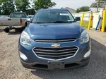 2016 Chevrolet Equinox Lt Синий vin: 2GNALCEK7G6322599