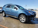 2016 Chevrolet Equinox Lt Blue vin: 2GNALCEK7G6334560