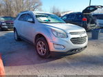 2016 Chevrolet Equinox Lt Silver vin: 2GNALCEK7G6341556