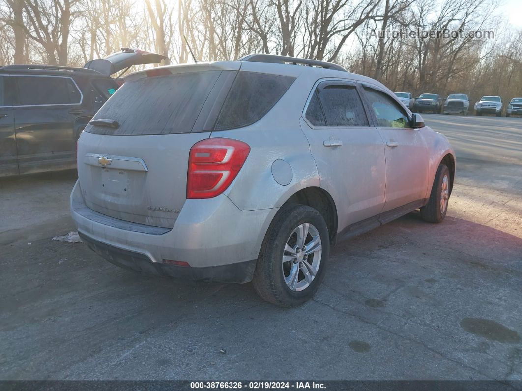 2016 Chevrolet Equinox Lt Silver vin: 2GNALCEK7G6341556