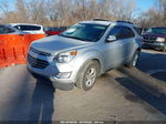 2016 Chevrolet Equinox Lt Silver vin: 2GNALCEK7G6341556