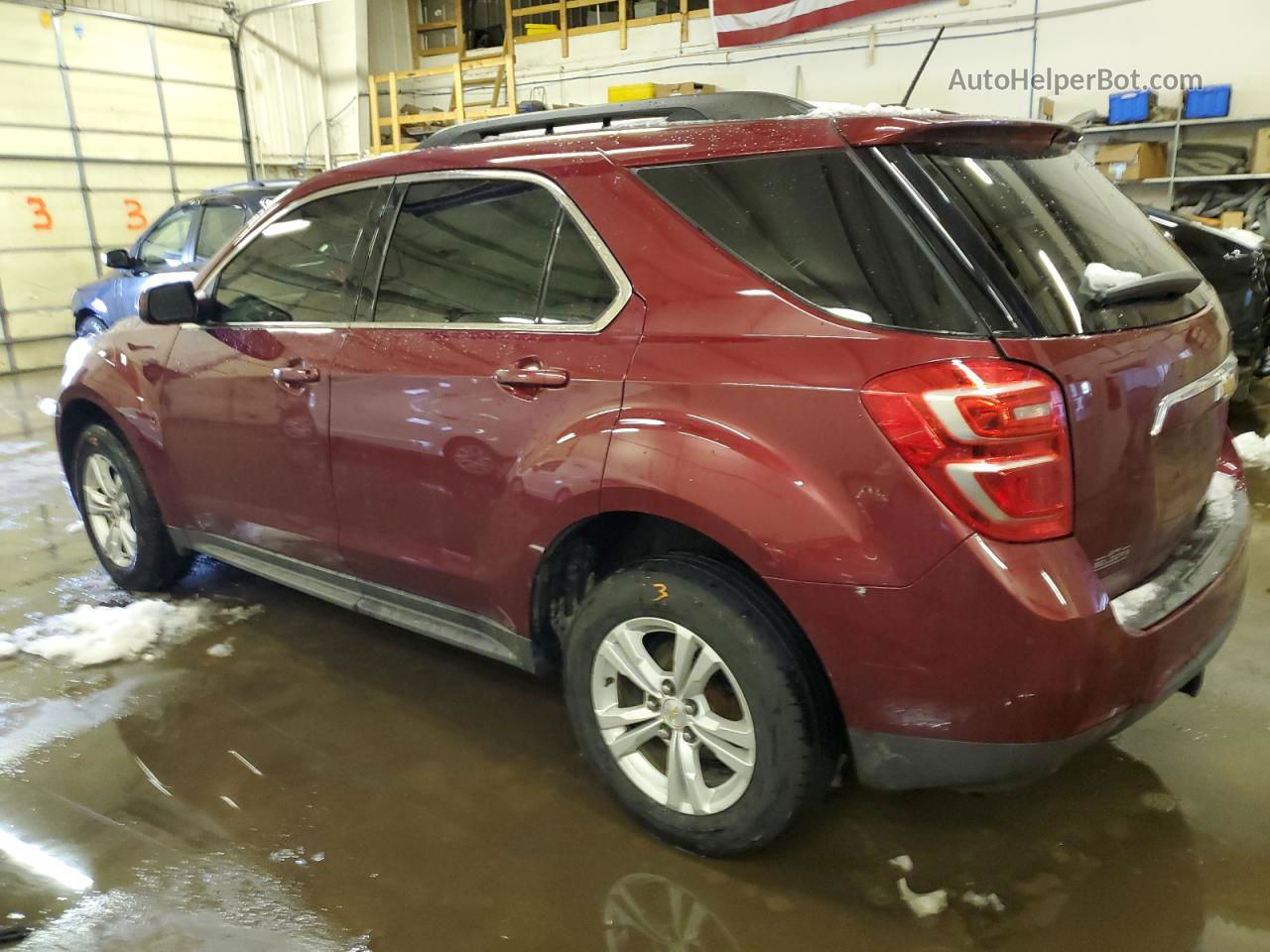 2016 Chevrolet Equinox Lt Burgundy vin: 2GNALCEK7G6360284