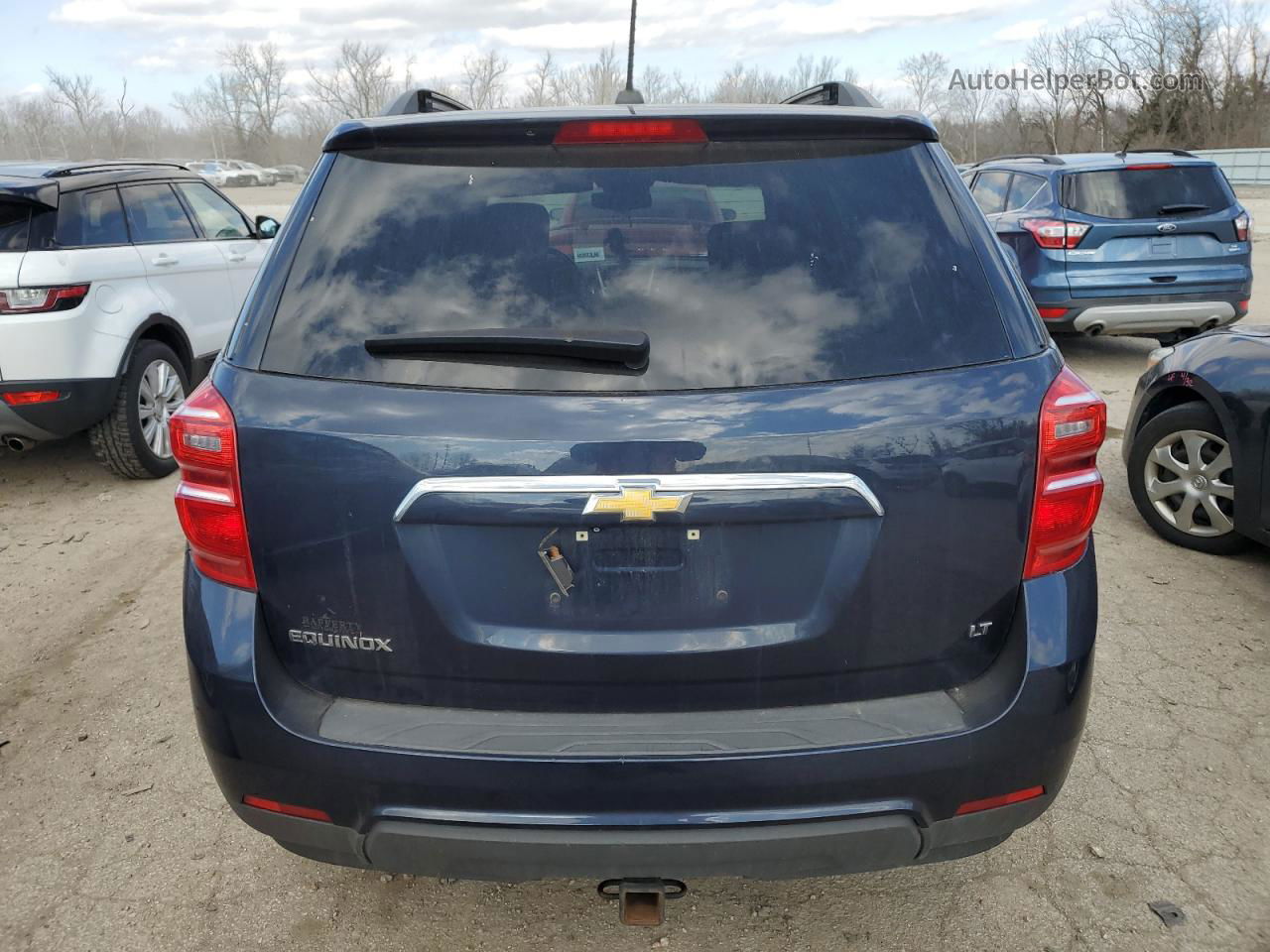 2017 Chevrolet Equinox Lt Blue vin: 2GNALCEK7H1501725