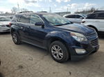 2017 Chevrolet Equinox Lt Blue vin: 2GNALCEK7H1501725