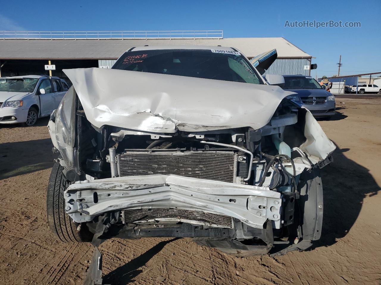 2017 Chevrolet Equinox Lt White vin: 2GNALCEK7H1509646