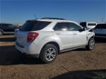 2017 Chevrolet Equinox Lt White vin: 2GNALCEK7H1509646