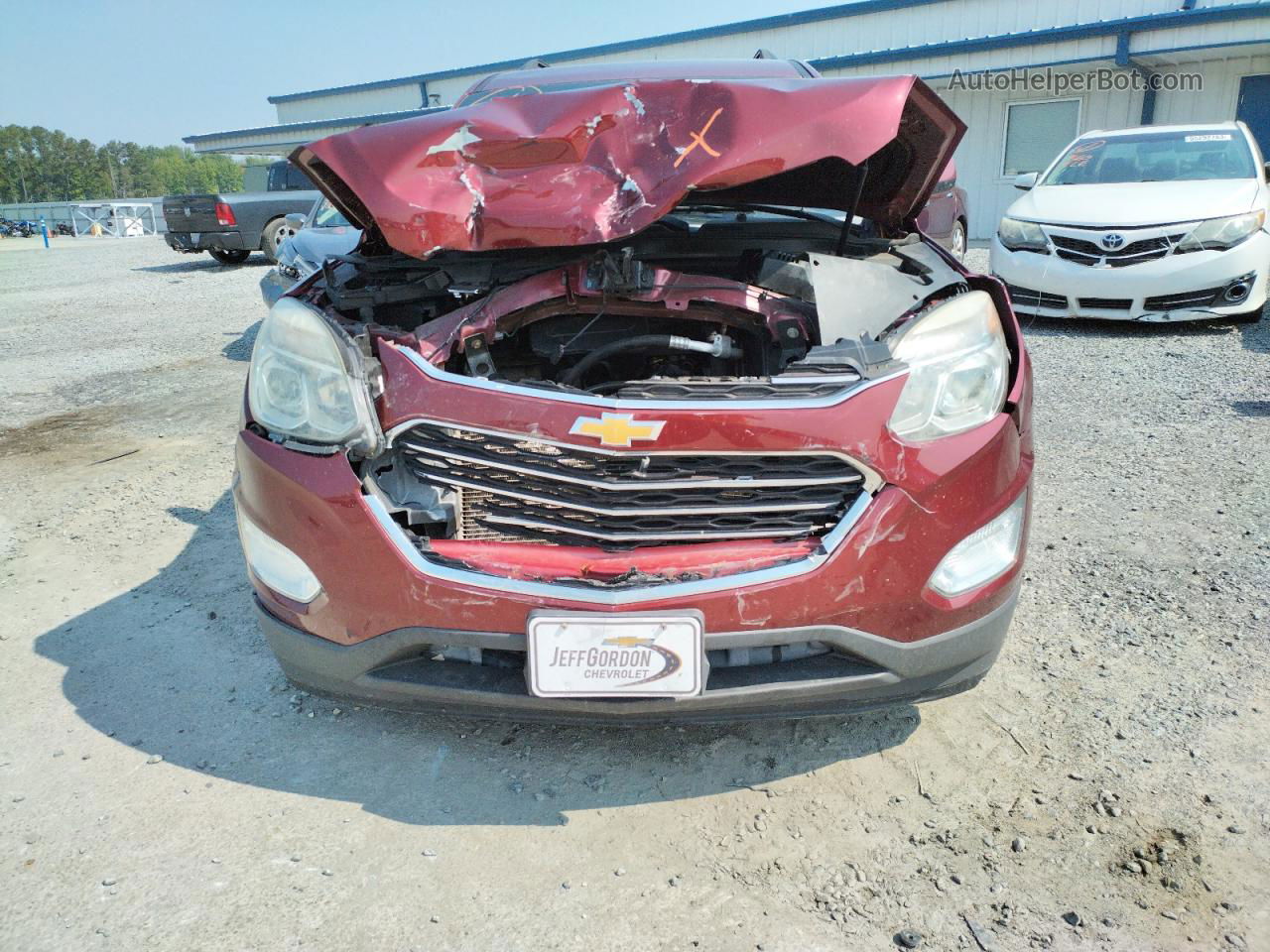 2017 Chevrolet Equinox Lt Red vin: 2GNALCEK7H1571046