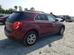 2017 Chevrolet Equinox Lt Red vin: 2GNALCEK7H1571046