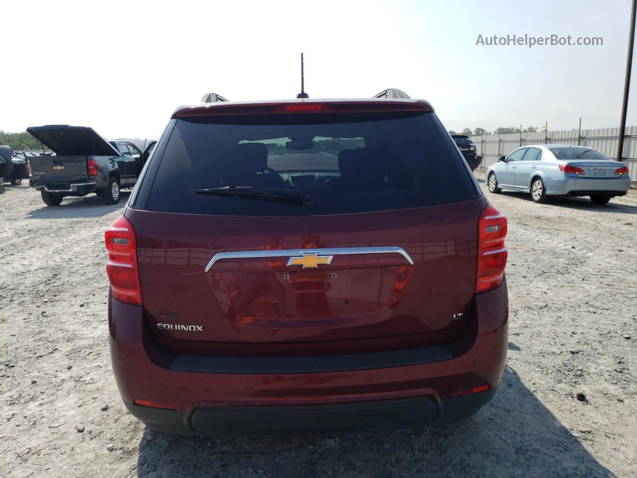 2017 Chevrolet Equinox Lt Красный vin: 2GNALCEK7H1571046