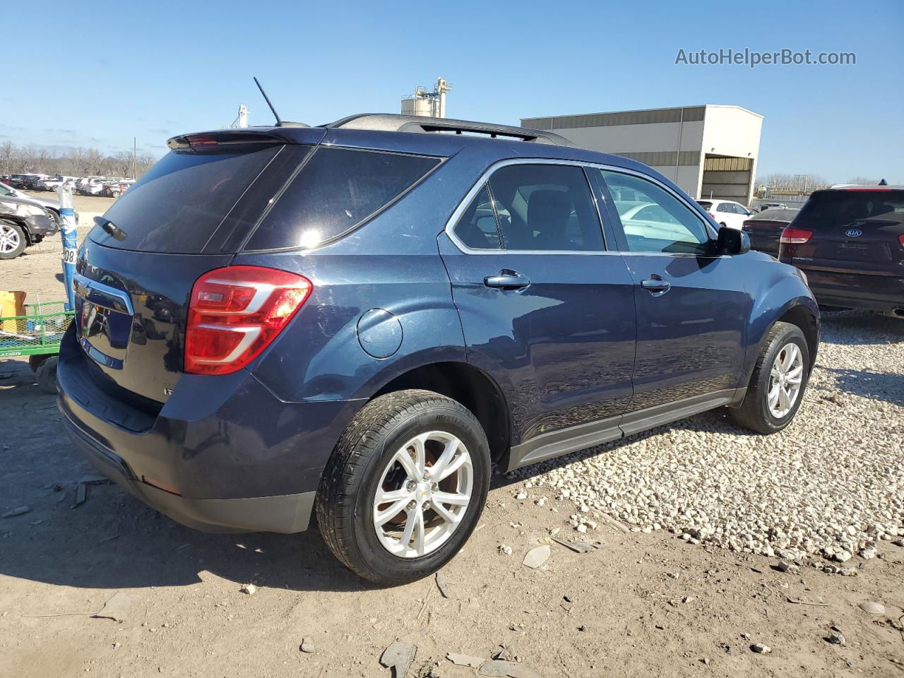 2017 Chevrolet Equinox Lt Black vin: 2GNALCEK7H6252958