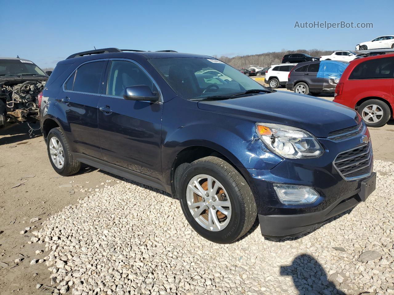 2017 Chevrolet Equinox Lt Black vin: 2GNALCEK7H6252958