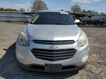 2016 Chevrolet Equinox Lt Silver vin: 2GNALCEK8G1108282