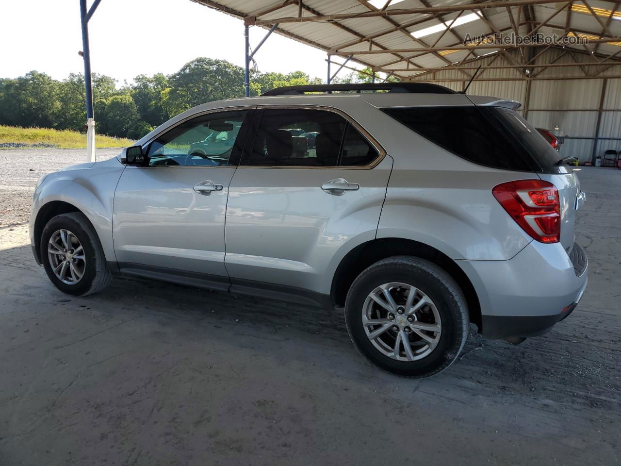 2016 Chevrolet Equinox Lt Серебряный vin: 2GNALCEK8G1113529